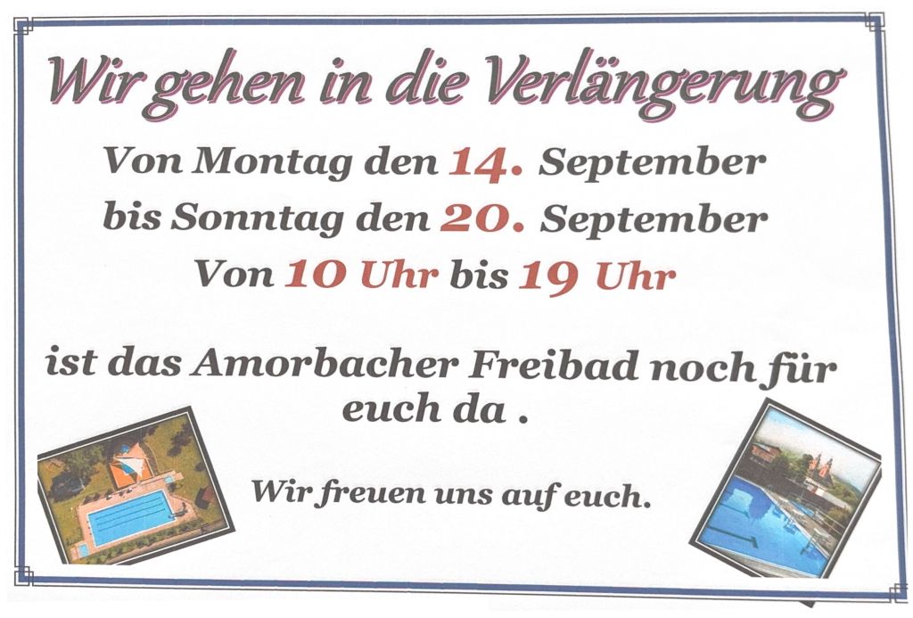 Schwimmbadfest