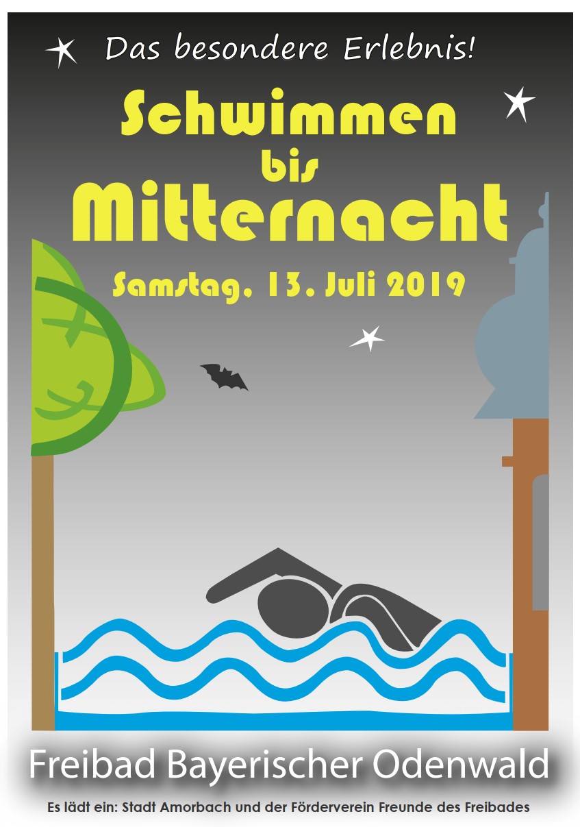 Einladung Nachtschwimmen